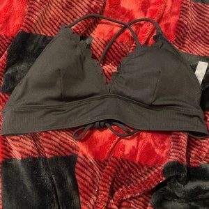 Size large bathing suit top
